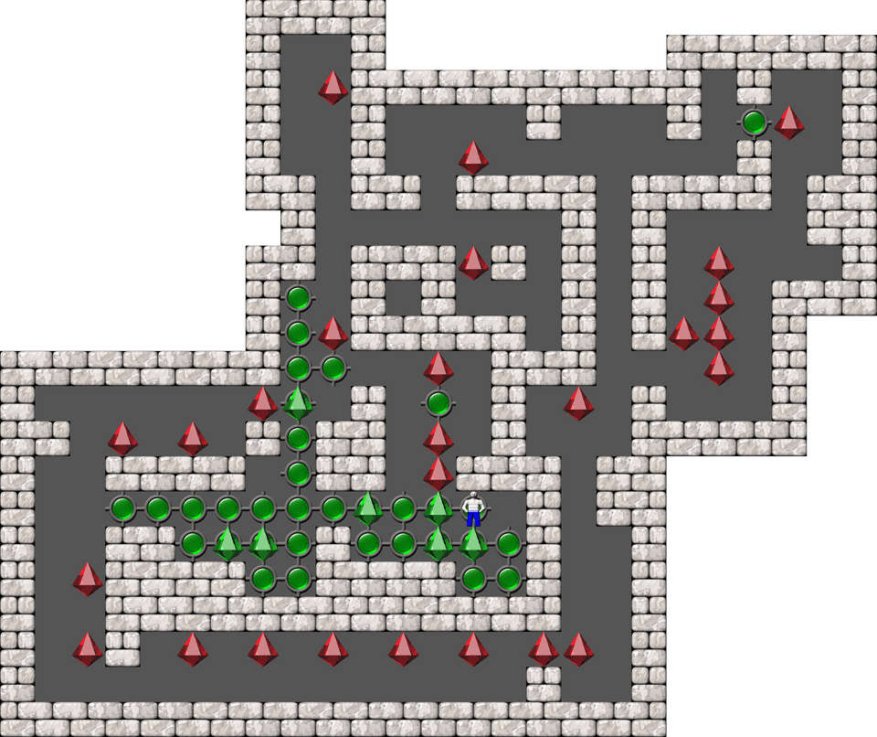 Sokoban Mass Remodel level 2027